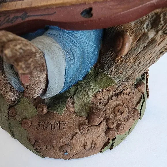 Vtg Tim Wolfe Jimmy Squirel Sculpture 1994 SIGNED Cairn Studio Tom Clark #41